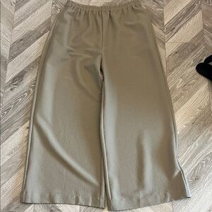 Wide Leg Women's Pants in Tan